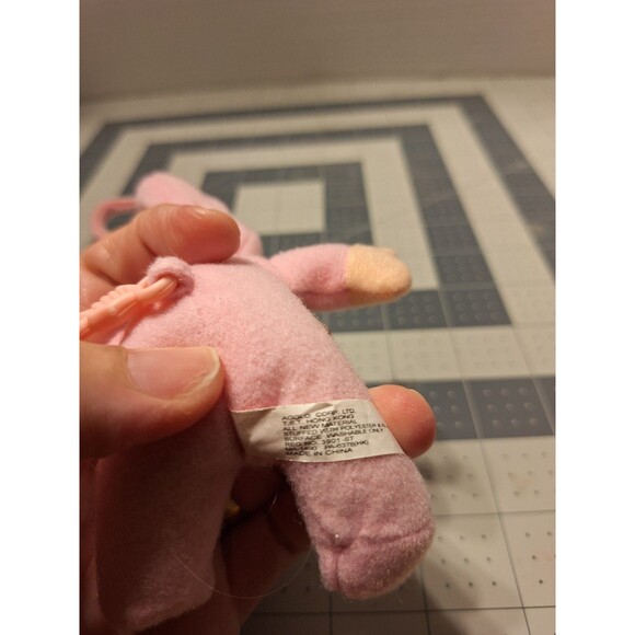 Lil Bean Baby Pink Plush Doll Clip Baby Beans - Picture 4 of 5